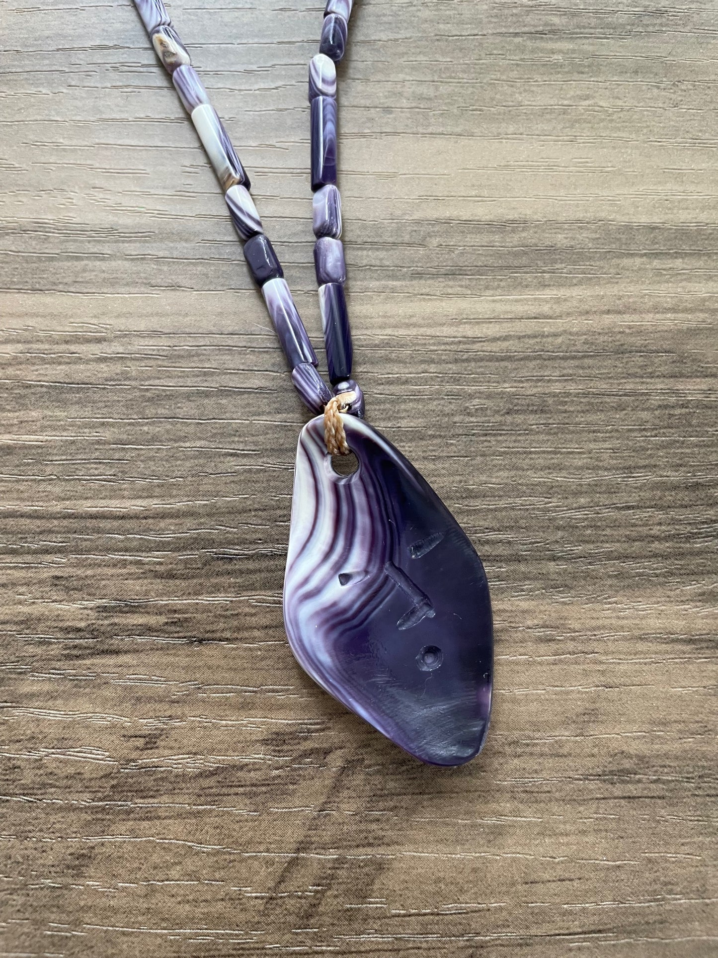 Singing Face Necklace