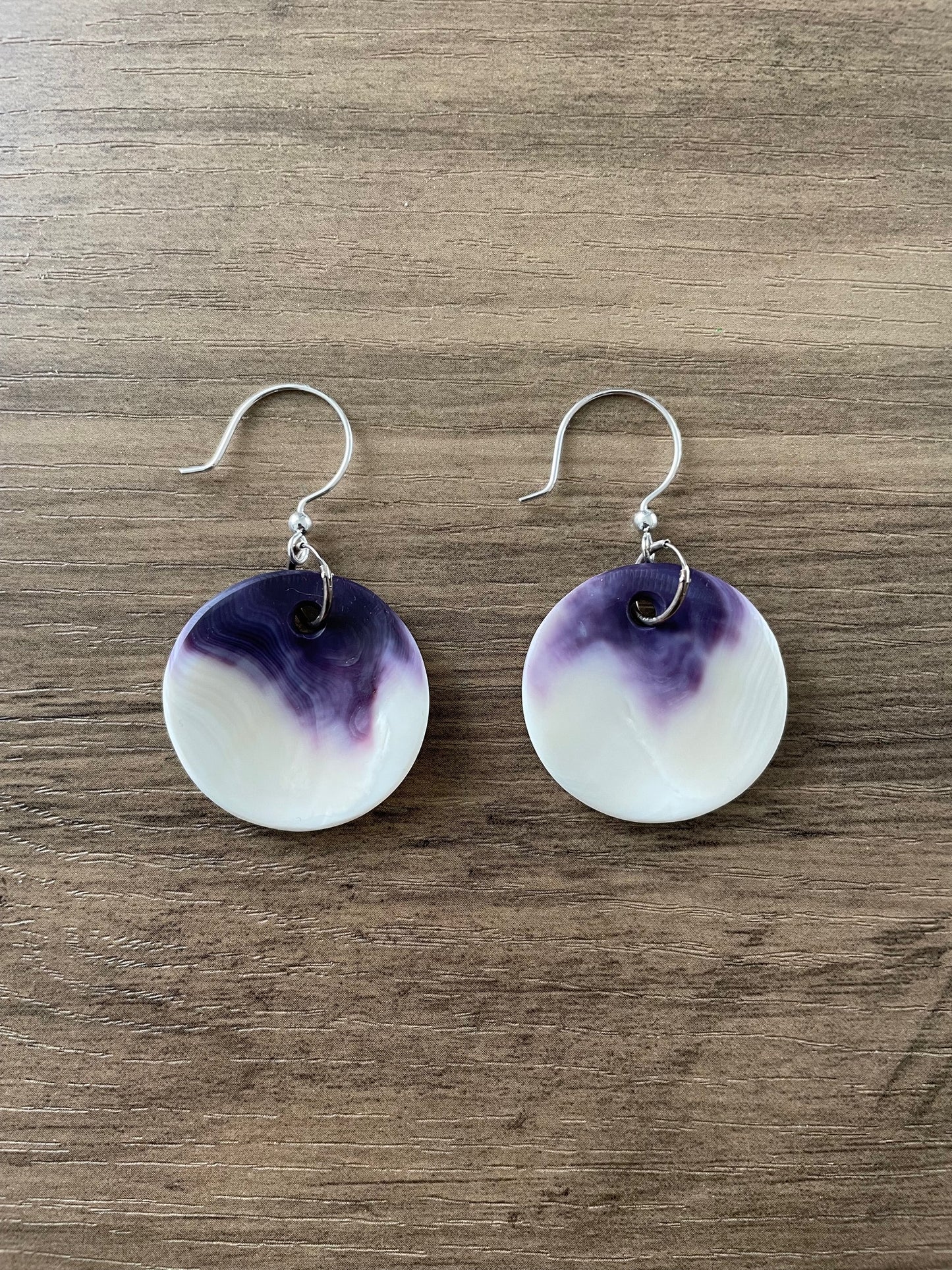 Large Sun Disk Earrings IV
