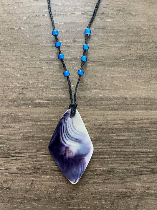 Surfacing Being Wampum Necklace