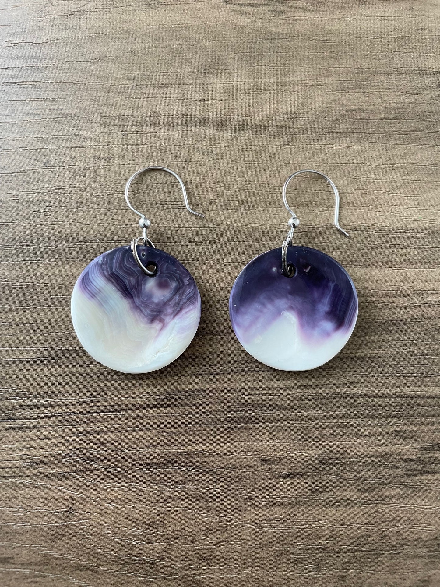 Large Sun Disk Earrings
