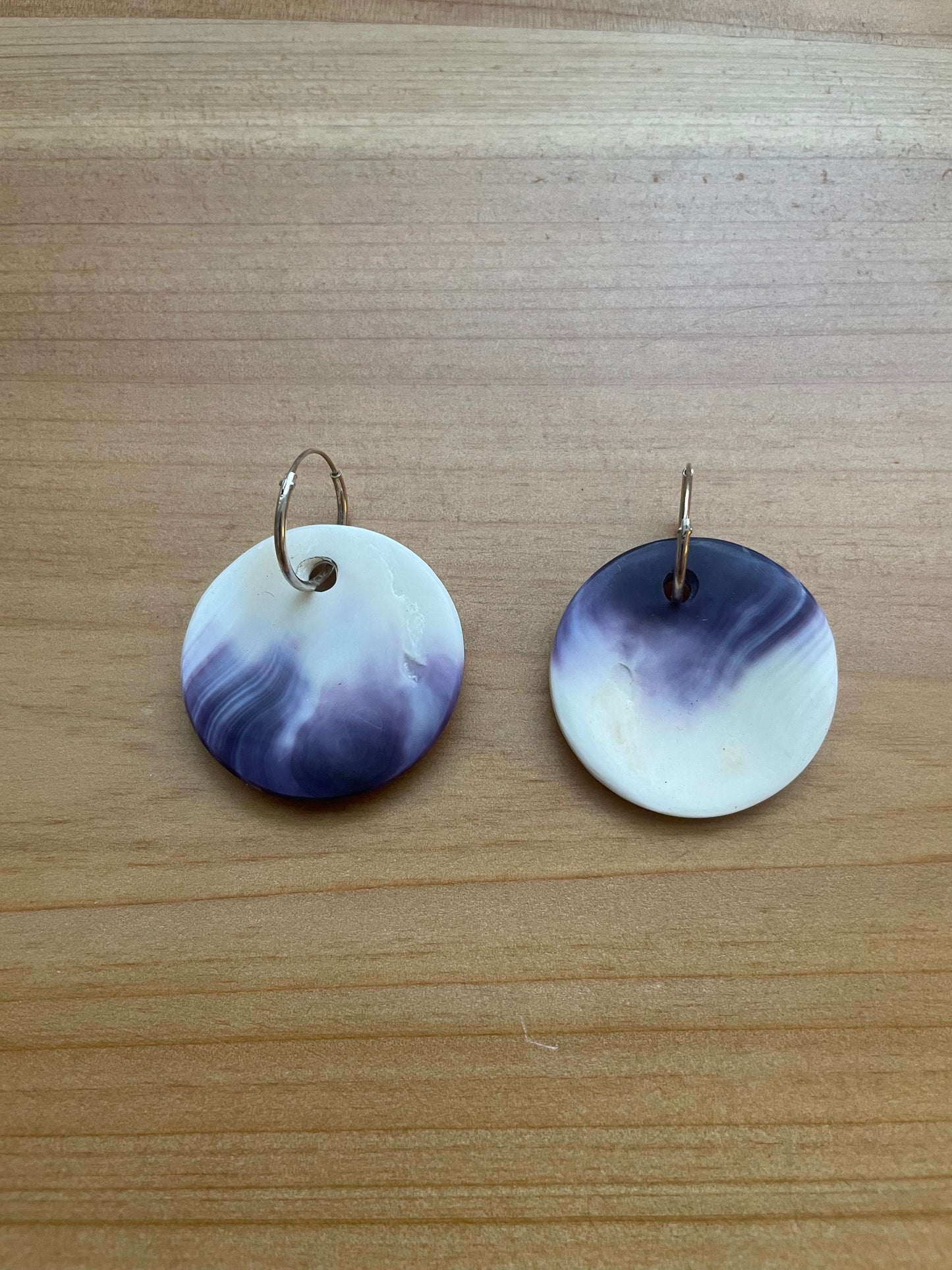 Large Sun Disc Earrings II