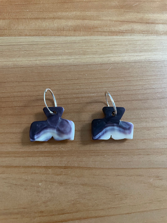 Whale Tail Earrings III